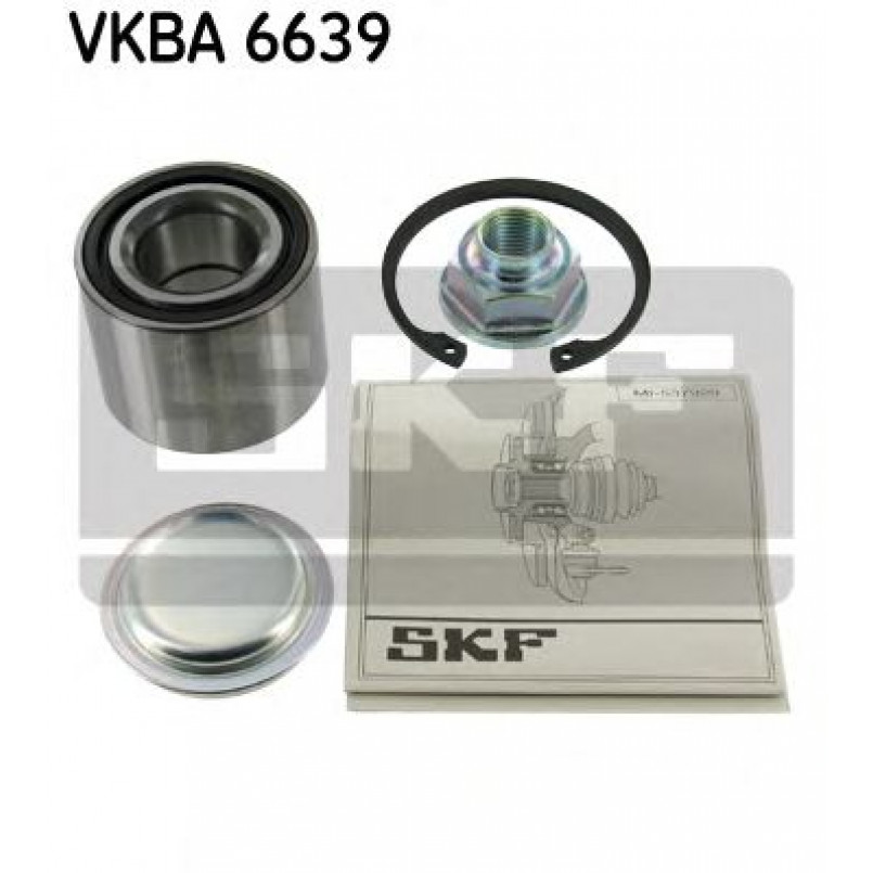 VKBA 6639 SKF Підшипник кульковий d>30